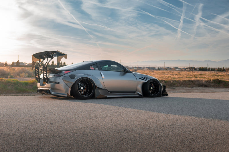 Battle Aero Nissan Z33 350Z Chassis-Mount GT Wing