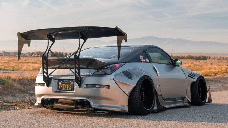 Battle Aero Nissan Z33 350Z Chassis-Mount GT Wing
