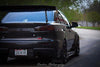 Battle Aero Force 2 (66") Carbon Fiber / FRP GT Wing Trunk Mount / Short Stands