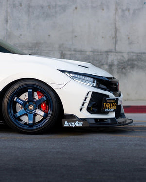 Battle Aero Honda FK8 Civic Type R Chassis Mounted Splitter