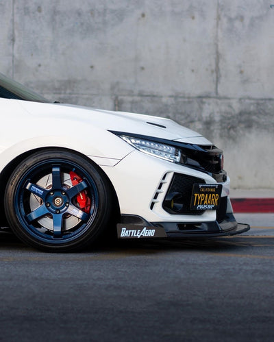 Battle Aero Honda FK8 Civic Type R Chassis Mounted Splitter