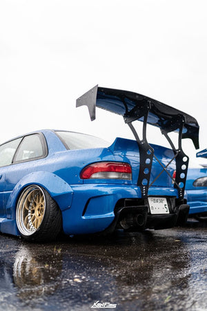 Battle Aero Subaru Impreza (GC) (1993-2001) V4 Chassis-Mount GT Wing