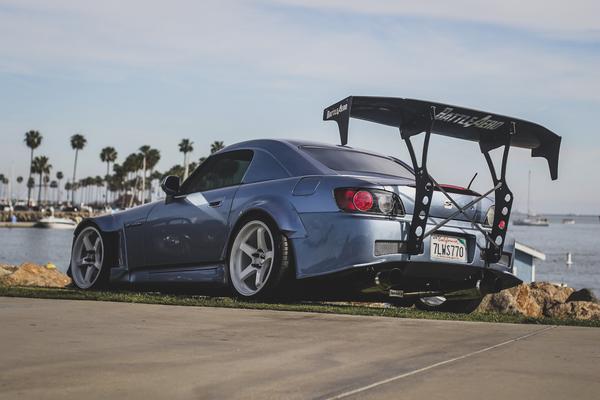 Battle Aero Honda S2000 V4 Chassis Mount GT Wing
