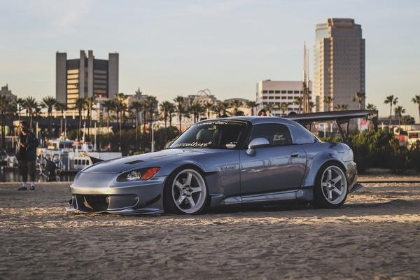 Battle Aero Honda S2000 V4 Chassis Mount GT Wing