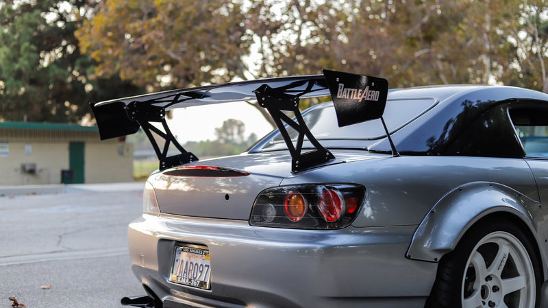Battle Aero Honda S2000 Trunk-Mount Carbon Fiber GT Wing '00-'09