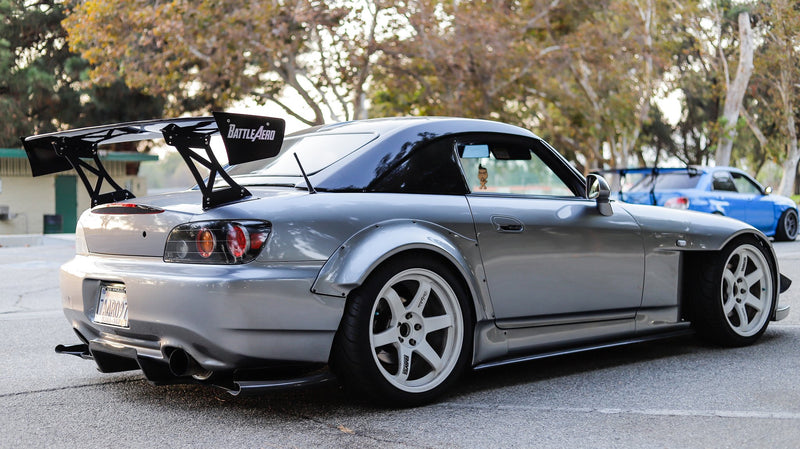Battle Aero Honda S2000 Trunk-Mount Carbon Fiber GT Wing '00-'09