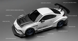 Sayber Design Super GT Widebody Kit for 2022+ Toyota GR86