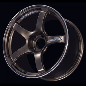 Advan TC-4 Wheel - 17x9.5 / Offset +50 / 5x114.3 (Umber Bronze Metallic & Ring) Part Number: ADV-TC4-1795-50-51143-UBR