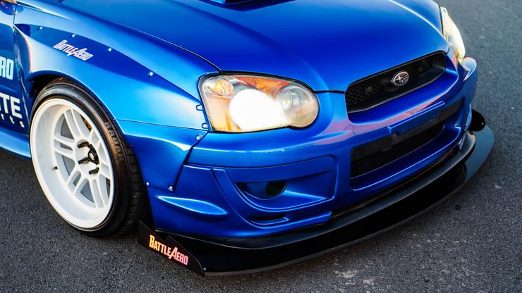 Battle Aero 2002-2005 Subaru WRX/STI GD Chassis-Mount Splitter Kit