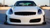 Battle Aero Infiniti G35 Coupe Chassis Mounted Race Splitter