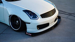 Battle Aero Infiniti G35 Coupe Chassis Mounted Race Splitter