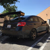 BATTLE AERO FORCE 1 GT Carbon Fiber / FRP WING (62") TRUNK MOUNT / Short STANDS