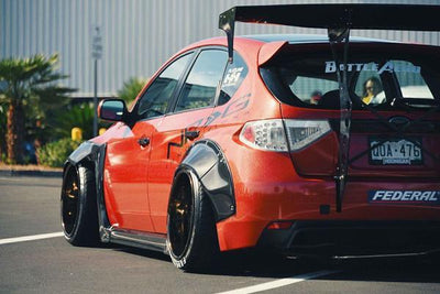 Battle Aero Subaru Impreza/WRX/STI (GH/GR) V4 Chassis-Mount Wing Kit