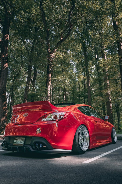 Battle Aero Hyundai Genesis Coupe Duckbill Spoiler