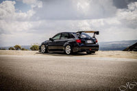 BATTLE AERO FORCE 1 GT Carbon Fiber / FRP WING (62") TRUNK MOUNT / Short STANDS