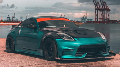 Battle Aero Nissan Z33 350z Chassis-Mount Splitter