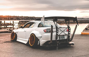 Battle Aero Mazda RX8 V4 Chassis Mount GT Wing