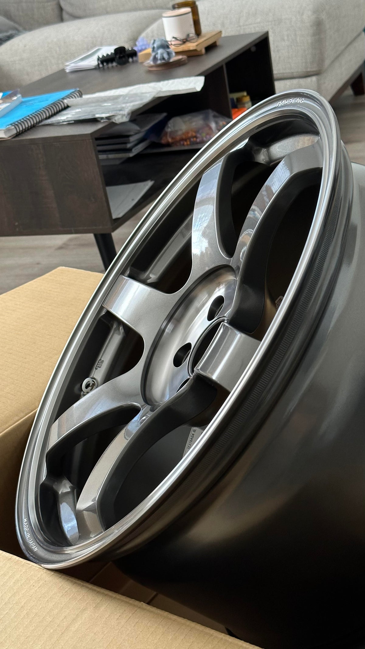 FRS/BRZ/86/GR86 Rays Volk Racing TE37 SAGA SL 18x9.5 +45 5x100 Face 4 ...